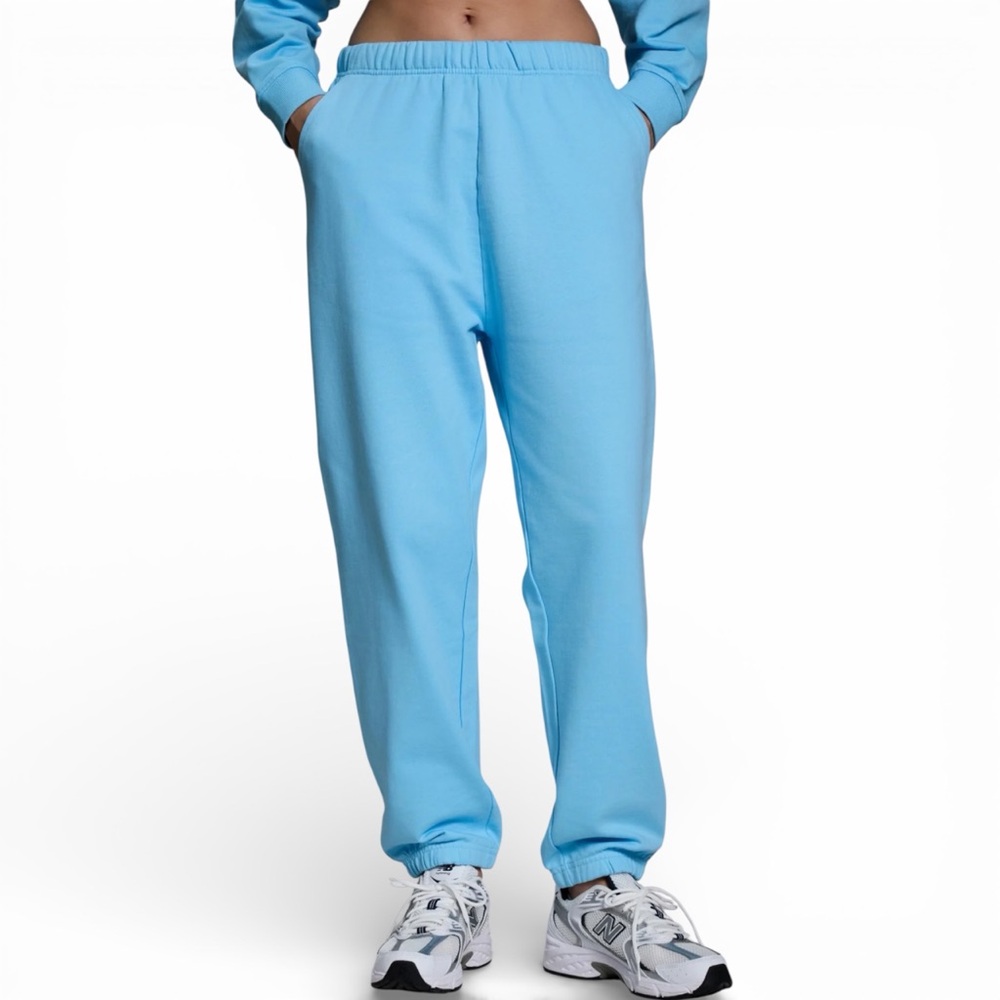 Year Of Ours Sky Blue Joggers Size M/L NWT